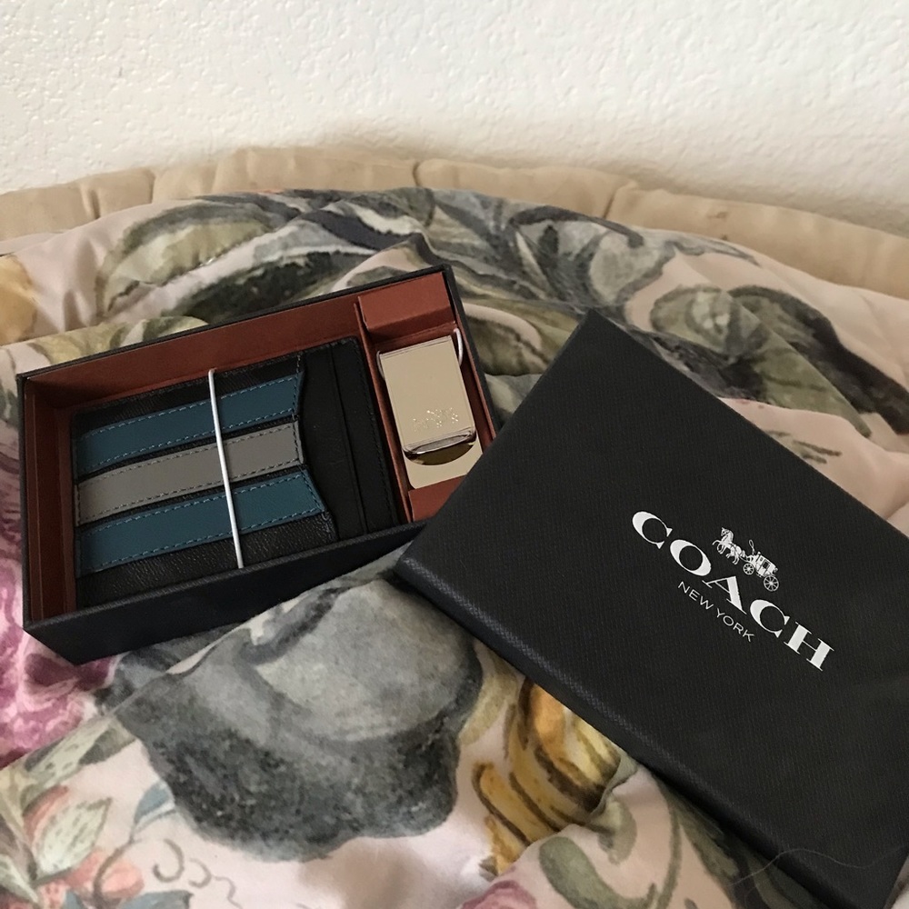 Coach wallet set men’s